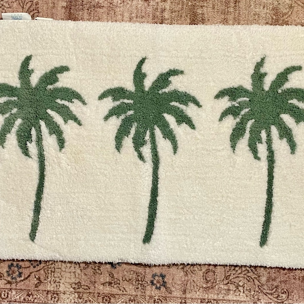 Palm Tree Patterned Rug
